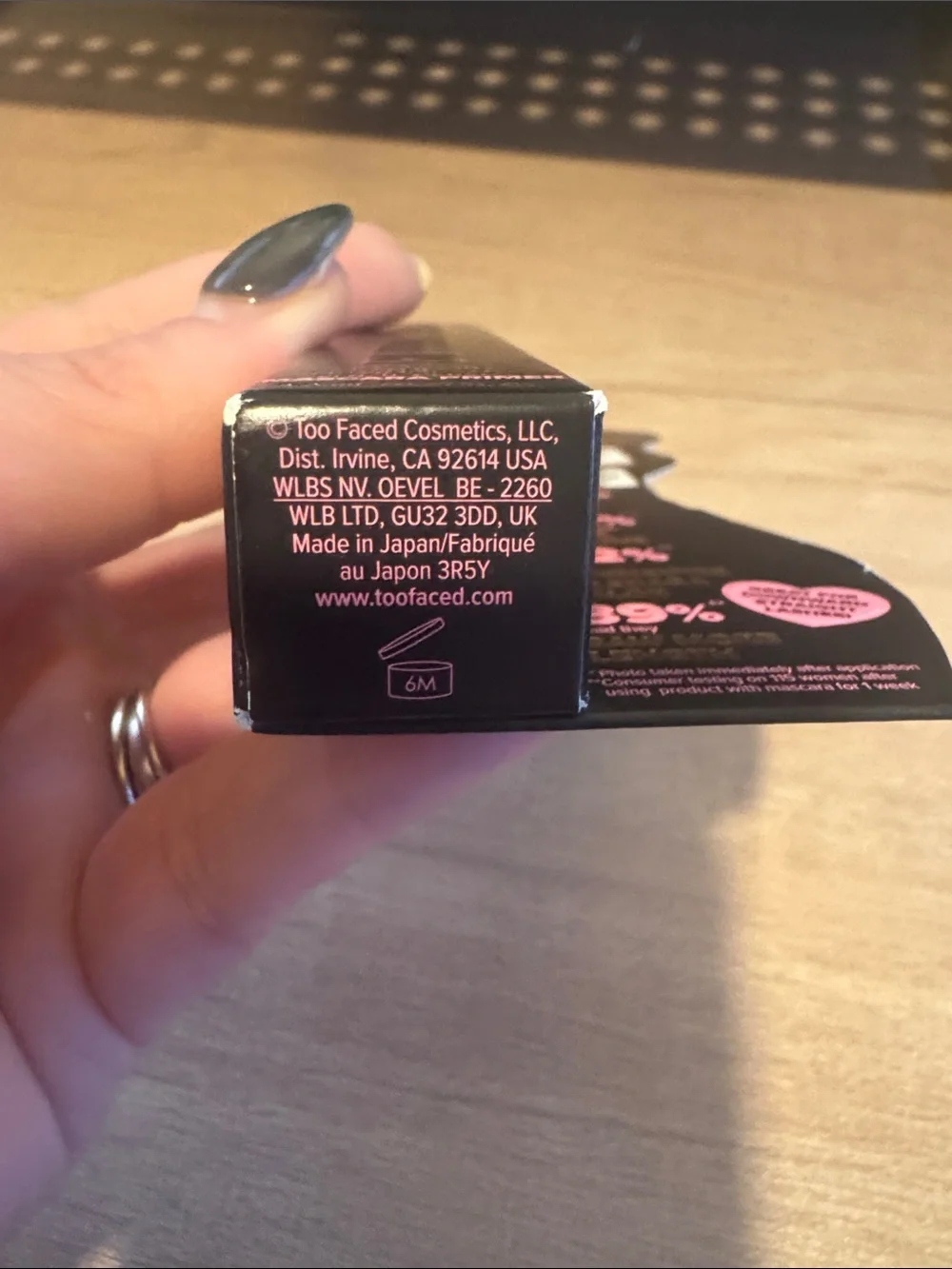Too Faced waterproof mascara